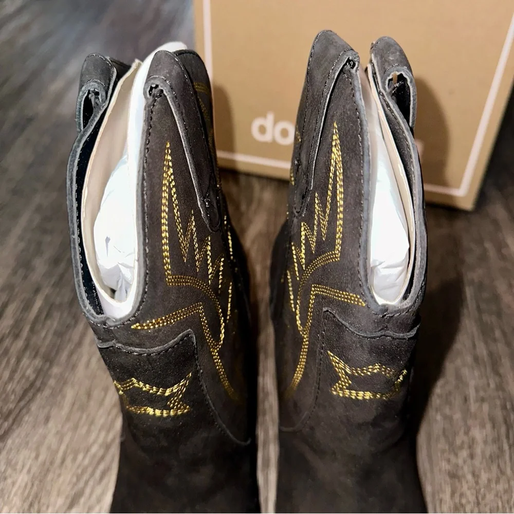 DV Leather Ginni Cowboy Boots